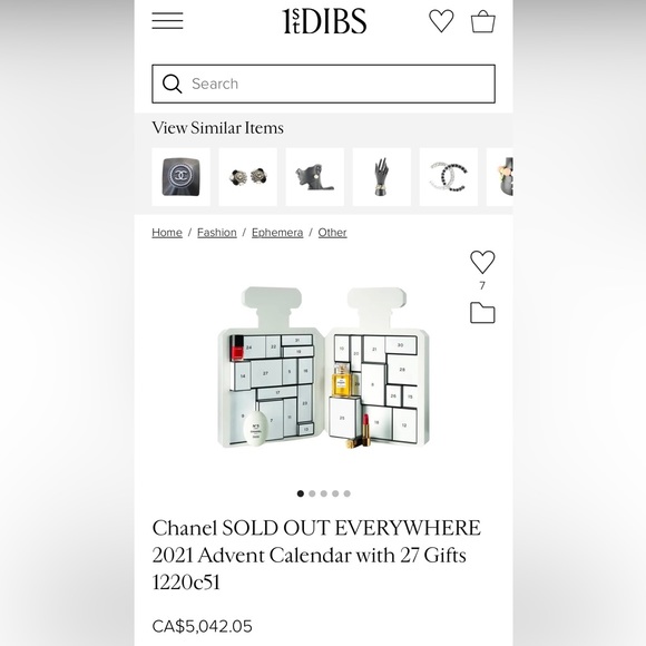 Chanel Limited Edition Advent Calendar / Le Calendrier - Picture 6 of 6